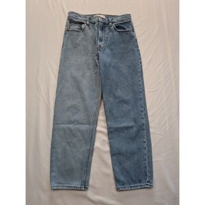 Abercrombie & Fitch Two Tone The Mom High Rise Jeans Size 27/4s Tapered Casual
